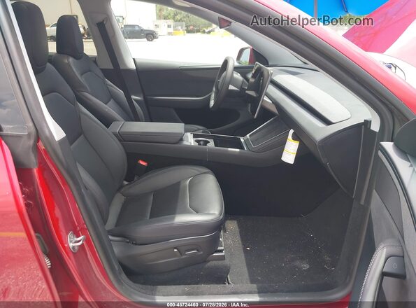 7SAYGDEE3TA624455 2026 TESLA MODEL Y Red Front interior view
