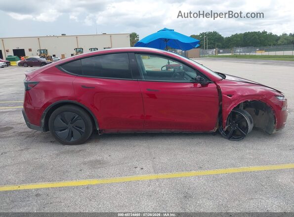 7SAYGDEE3TA624455 2026 TESLA MODEL Y Red Rear interior view
