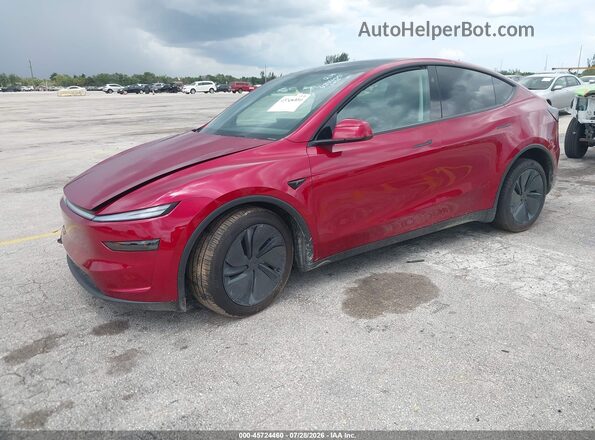 7SAYGDEE3TA624455 2026 TESLA MODEL Y Red Front left