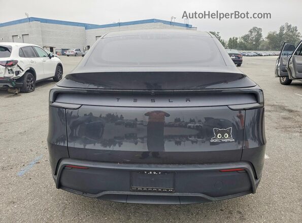 7SAYGDEE3TF443245 2026 TESLA MODEL Charcoal უკანა ხედი
