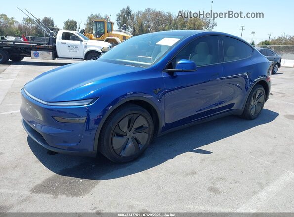 7SAYGDEE3TF455184 2026 TESLA MODEL Y Blue Przód lewy