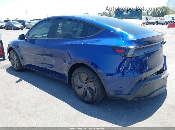 7SAYGDEE3TF455184 2026 TESLA MODEL Y Blue Tył lewy