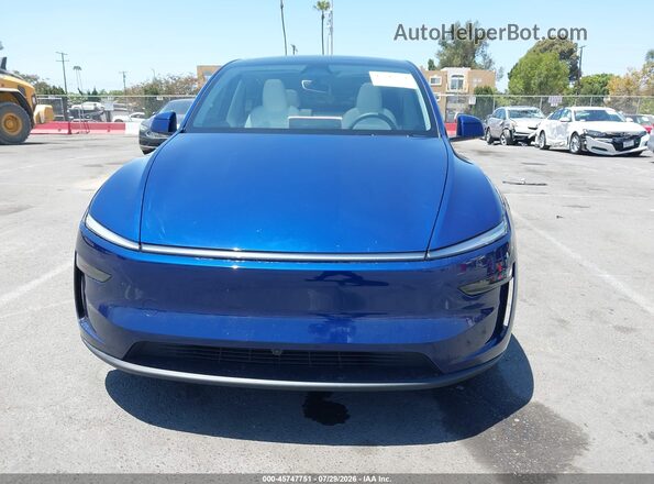 7SAYGDEE3TF455184 2026 TESLA MODEL Y Blue Widok zestawu wskaźników