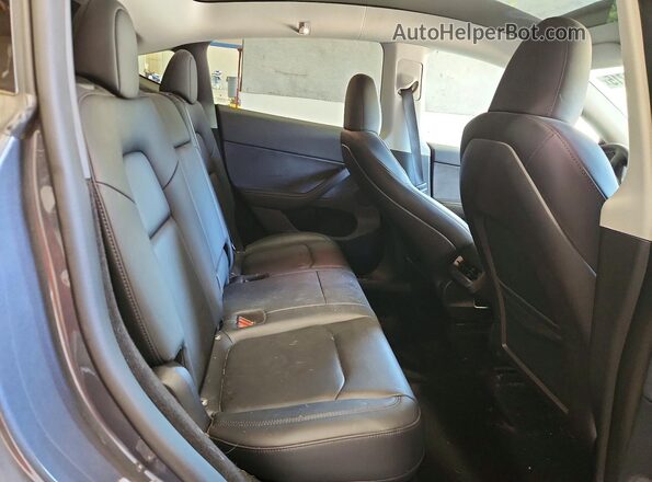 7SAYGDEE4NA020013 2022 TESLA MODEL Teal Vista interior trasera