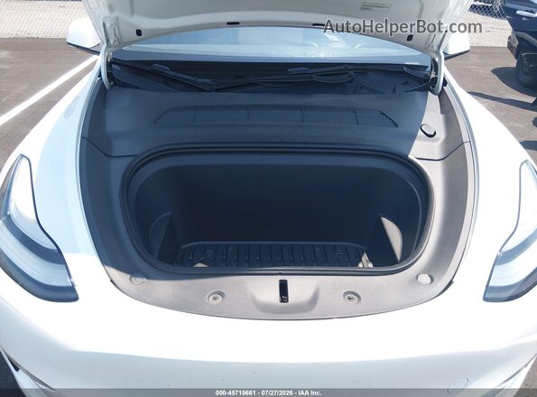 7SAYGDEE4NF374746 2022 TESLA MODEL Y White Հետևի տեսք