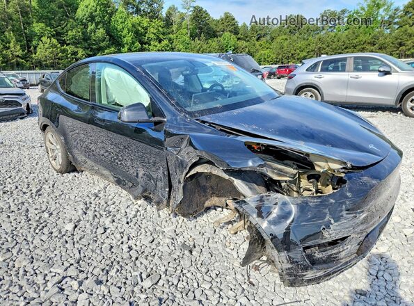 7SAYGDEE4NF424819 2022 TESLA MODEL Черный Передняя правая четверть