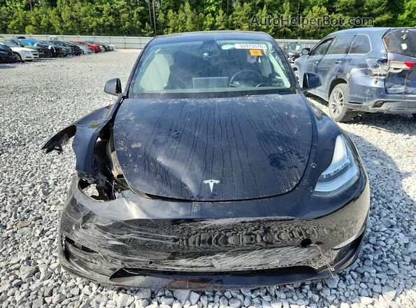 7SAYGDEE4NF424819 2022 TESLA MODEL Черный Вид спереди
