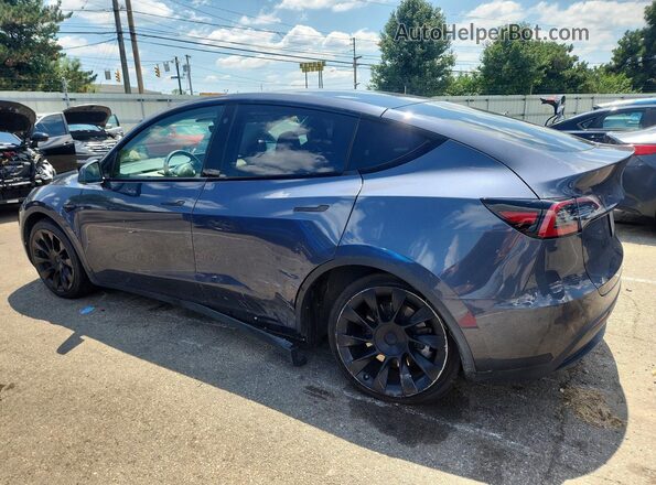 7SAYGDEE4PA050468 2023 TESLA MODEL Gray Rear left