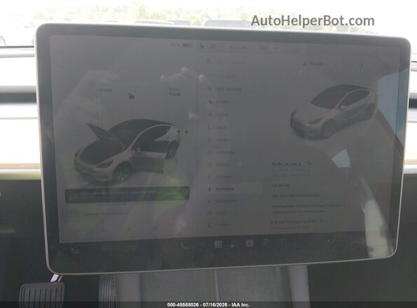 7SAYGDEE4PA060384 2023 TESLA MODEL Y White 