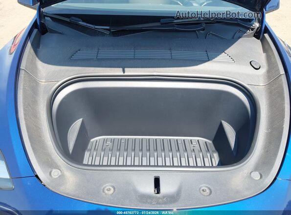 7SAYGDEE4PA125959 2023 TESLA MODEL Y Dark Blue Вид ззаду
