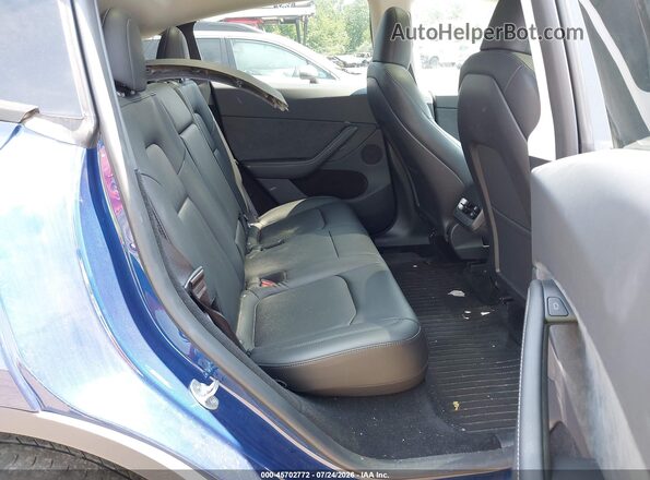 7SAYGDEE4PA125959 2023 TESLA MODEL Y Dark Blue Вид наклейки з VIN-кодом