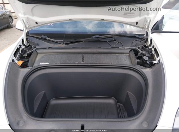 7SAYGDEE4PA126562 2023 TESLA MODEL Y White უკანა ხედი