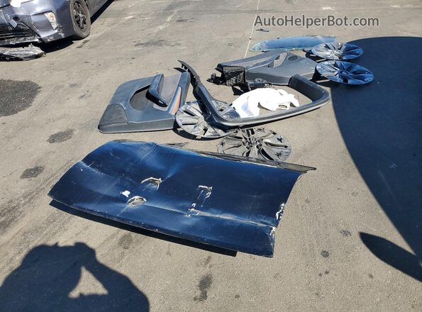7SAYGDEE4PA156824 2023 TESLA MODEL Black Vista de la etiqueta del VIN