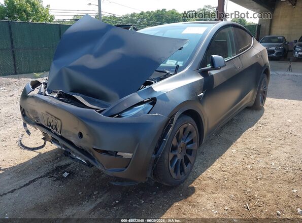 7SAYGDEE4PA172912 2023 TESLA MODEL Y Черный Передняя левая четверть