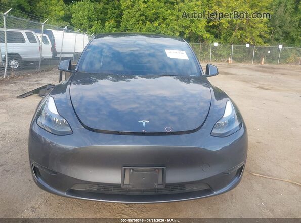 7SAYGDEE4PA205763 2023 TESLA MODEL Y Gray Vista interior trasera