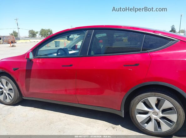 7SAYGDEE4PF624649 2023 TESLA MODEL Y Red 