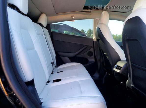 7SAYGDEE4PF628068 2023 TESLA MODEL Black Հետևի նստատեղերի տեսք