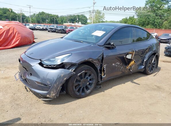 7SAYGDEE4PF861741 2023 TESLA MODEL Y Серый Передняя левая четверть