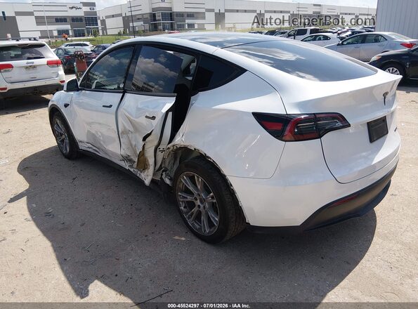 7SAYGDEE4RA291014 2024 TESLA MODEL Y White Trasero izquierdo