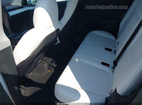 7SAYGDEE4RA317594 2024 TESLA MODEL Y White Вид наклейки з VIN-кодом