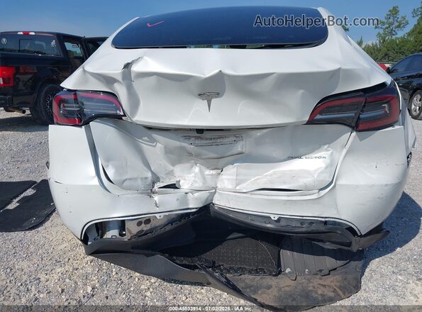 7SAYGDEE4RA317594 2024 TESLA MODEL Y White Вид спереду