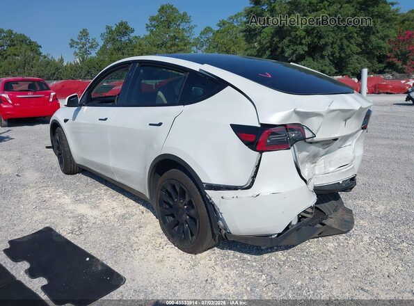 7SAYGDEE4RA317594 2024 TESLA MODEL Y White Задня ліва чверть