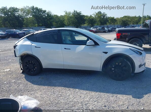 7SAYGDEE4RA317594 2024 TESLA MODEL Y White Вид щитка приладів