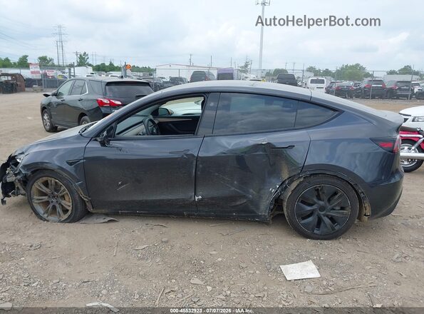 7SAYGDEE4RF128608 2024 TESLA MODEL Y Gray სალონის 360-გრადუსიანი ხედი