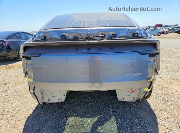 7SAYGDEE4TF377496 2026 TESLA MODEL Gray Widok z tyłu