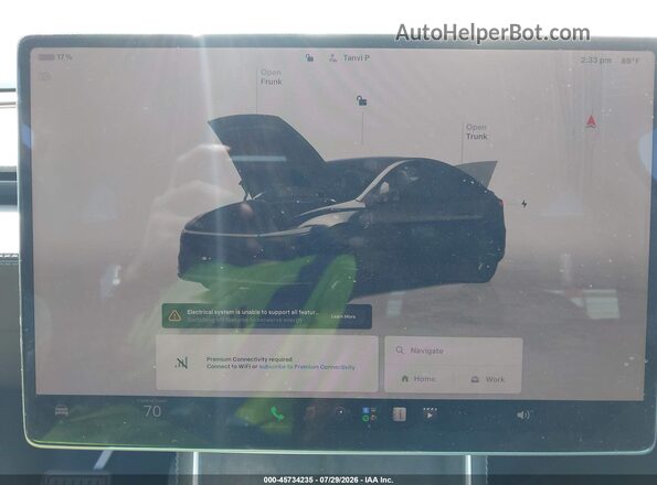 7SAYGDEE4TF543614 2026 TESLA MODEL Y Black Հետևի նստատեղերի տեսք