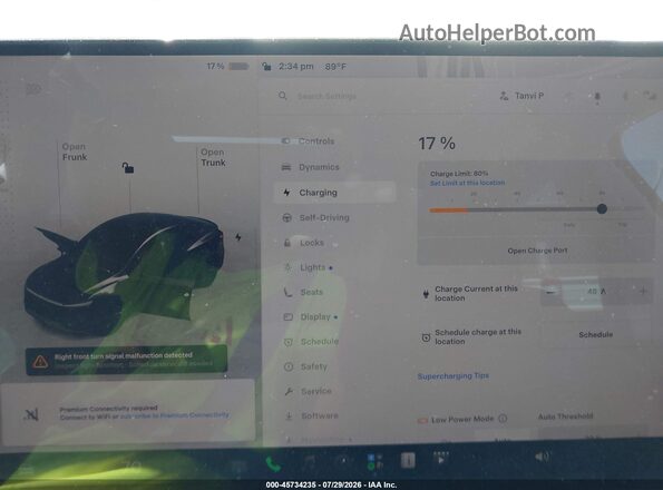 7SAYGDEE4TF543614 2026 TESLA MODEL Y Black 