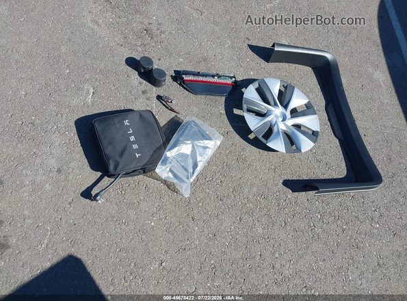 7SAYGDEE5NF314622 2022 TESLA MODEL Y Red Widok zestawu wskaźników
