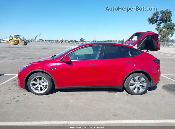 7SAYGDEE5NF314622 2022 TESLA MODEL Y Red 
