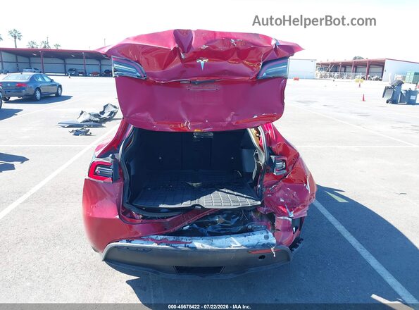 7SAYGDEE5NF314622 2022 TESLA MODEL Y Red 