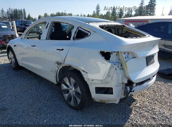 7SAYGDEE5NF428622 2022 TESLA MODEL Y White Задня ліва чверть