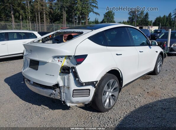 7SAYGDEE5NF428622 2022 TESLA MODEL Y White Задня права чверть