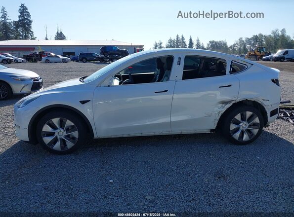 7SAYGDEE5NF428622 2022 TESLA MODEL Y White Панорамний вид салону 360°