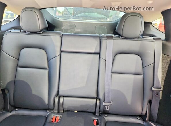 7SAYGDEE5PA092096 2023 TESLA MODEL White Vista de los asientos traseros