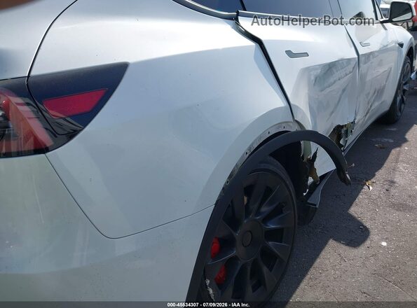 7SAYGDEE5PA093944 2023 TESLA MODEL Y White Vista frontal