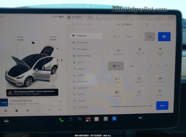 7SAYGDEE5PA185278 2023 TESLA MODEL Y White 