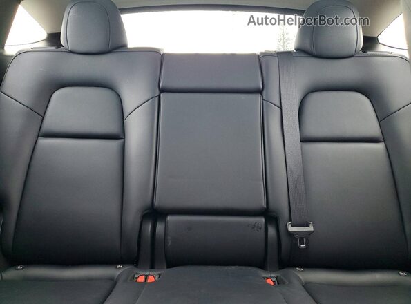 7SAYGDEE5PF763608 2023 TESLA MODEL White Вид задніх сидінь