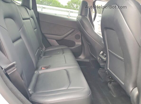7SAYGDEE5PF763608 2023 TESLA MODEL White Вид задньої частини салону
