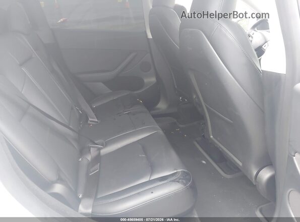 7SAYGDEE5PF850618 2023 TESLA MODEL Y White Вид наклейки з VIN-кодом