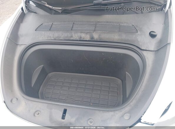 7SAYGDEE5PF850618 2023 TESLA MODEL Y White Вид ззаду