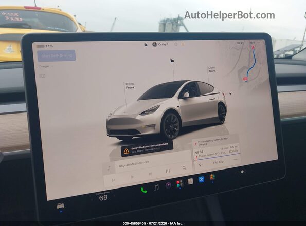 7SAYGDEE5PF850618 2023 TESLA MODEL Y White 