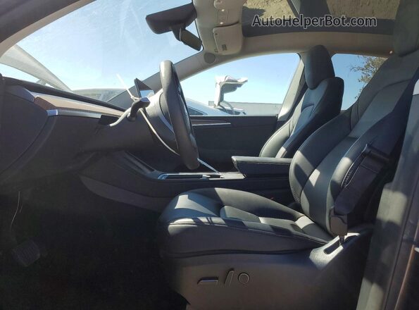 7SAYGDEE5PF909649 2023 TESLA MODEL Charcoal Vista interior delantera