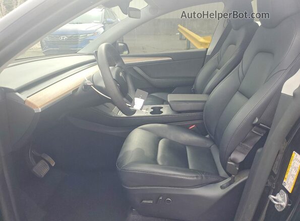 7SAYGDEE5RA306832 2024 TESLA MODEL Black Vista interior delantera