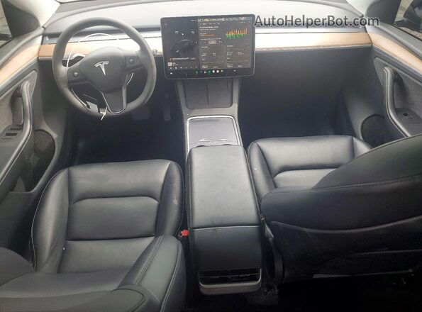 7SAYGDEE5RA306832 2024 TESLA MODEL Black Vista del salpicadero