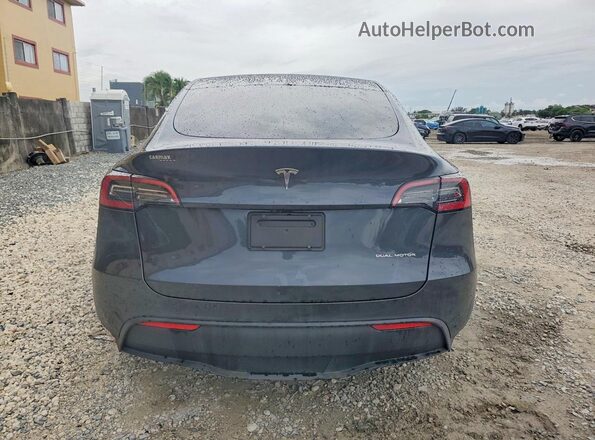 7SAYGDEE5RF037184 2024 TESLA MODEL Gray უკანა ხედი