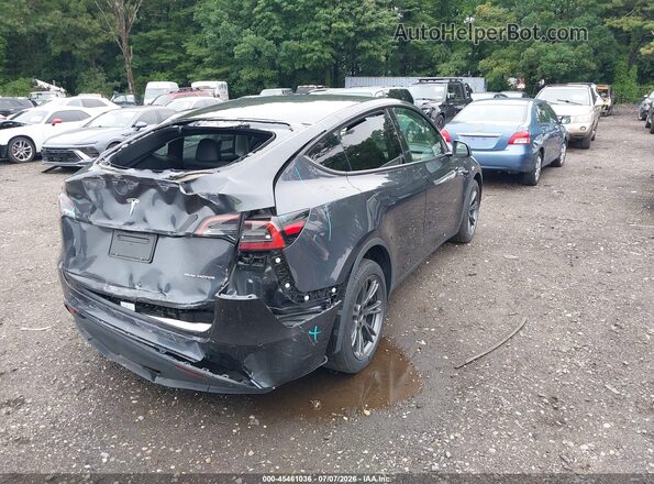 7SAYGDEE5SA358726 2025 TESLA MODEL Y Серый Задняя правая четверть